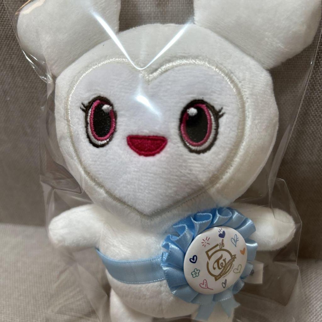 [USED] TWICE DAHYUN Lovely Rosette Can Badge 5th Anniversary Dahyun