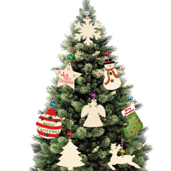 Pandantive de festival utile Fără miros Pandantive de festival anti-deformate Artizanat delicat Ornamente de Crăciun Pandantive de Crăciun pentru gospodărie