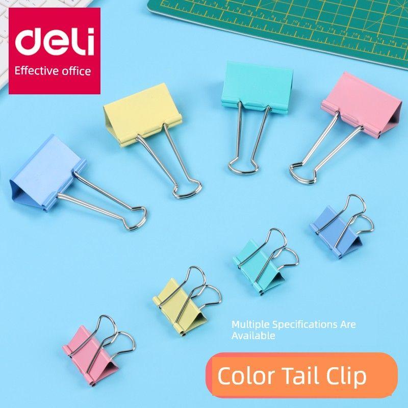 Series Medium Financial Files Strong Colorful Long Tail Clip