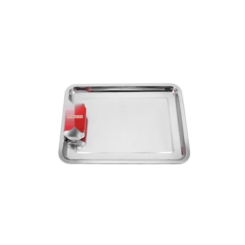 Homeglen 304 Stainless Steel Rectangular Serving Tray