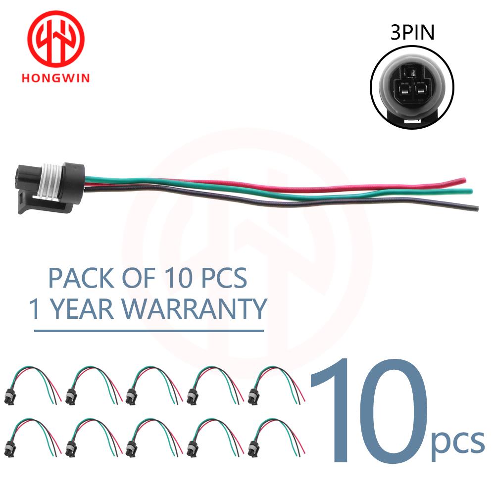 12110192 12065287 3-Pin 3-Wege-Steckergehäuse Stecker Quetschdichtung Kabelbaum Pigtail für Motoröldrucksensor oder TPS