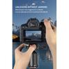 Quick Release Clamp Plate V-Lock Mount Anti-shake Clamp 1/4" Screw for 38mm Tripod Head Field Monitor LED Light Camera Accessory