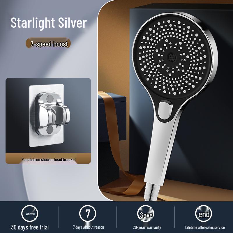 High-Pressure Large Panel Shower Head Set for Powerful Water Flow