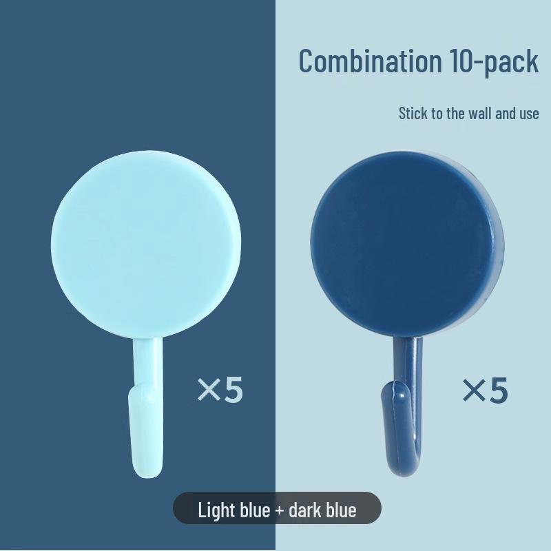 

Creative Adhesive Wall Hooks: Strong, No-Trace, No-Drill Hangers for Kitchen, Bathroom, and Behind Doors.