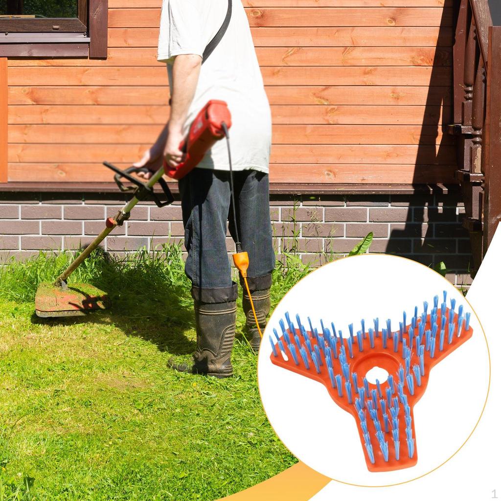 1 Piece Lawn Mower Cleaning Attachment Fixing Accessories Heavy Duty Power Scrubber Nylon