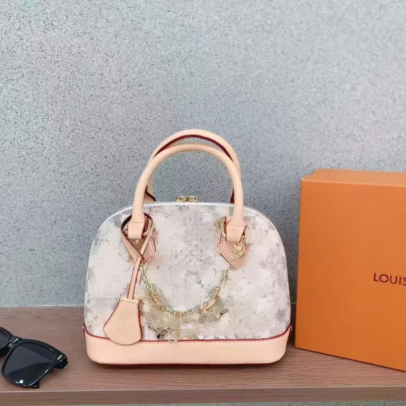 Womens PU Shell Handbag Crossbody Bag Shoulder With Zip Small Vintage Style Daily Use