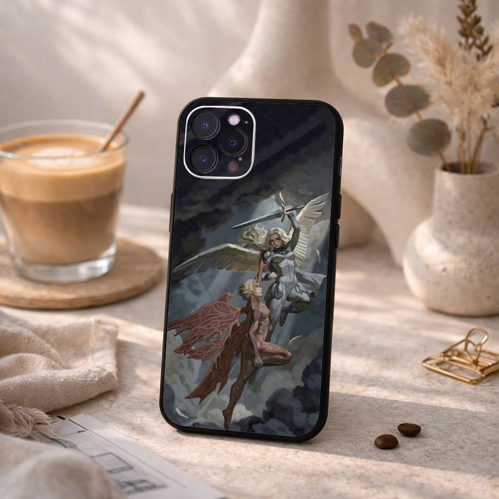 Classic C-Claymore Claire Phone Case For iPhone17,16,15,14,13,12,Plus,Pro Max, 5G Others Soft Black Cover