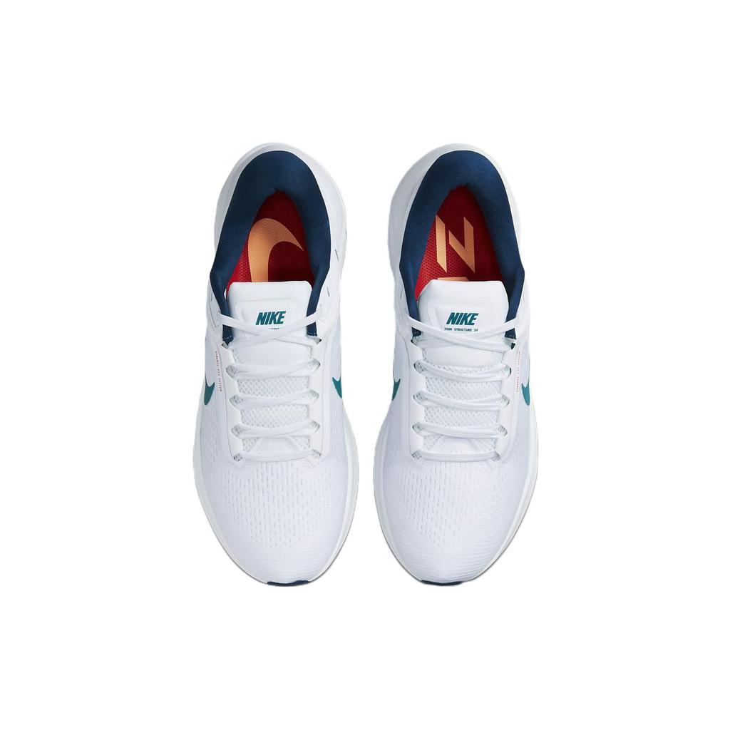 New Nike Air Zoom Structure 24 'White Bright Spruce' DA8535-102