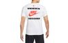 Nike T Shirts Men's White Crew Neck Moderate Straight Fit DJ2729-100