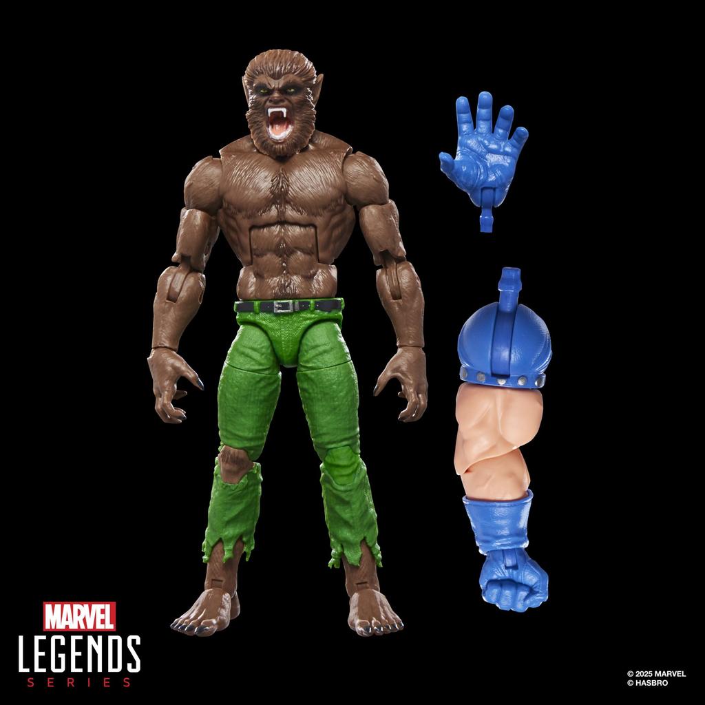 Hasbro Marvel Legends Series Werewolf by Night Marvel Comics Collectible Action Figure G0822 Authentic 6-inch
