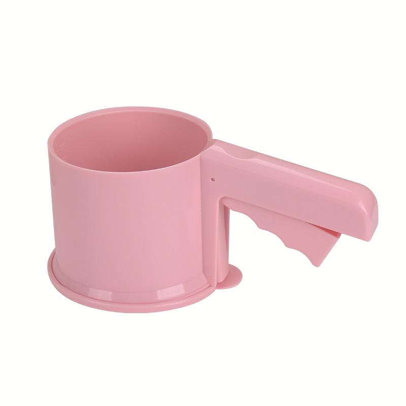 Stainless Steel Semi-Automatic Handheld Flour Sifter for Baking