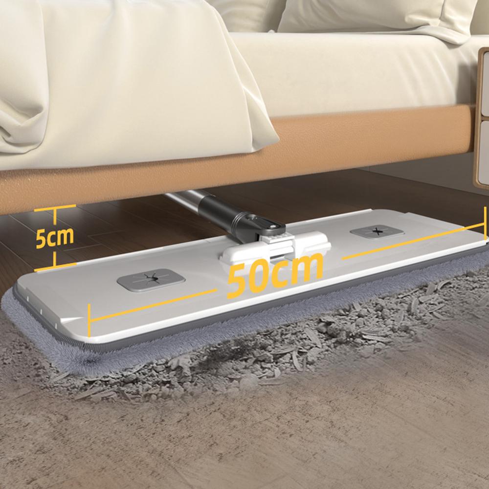 Household Large Flat Mop Floor With Bucket,360° Rotatable Cleaning Mop for Wash Floor,Home Labor-Saving Mopping Tool for Kitchen