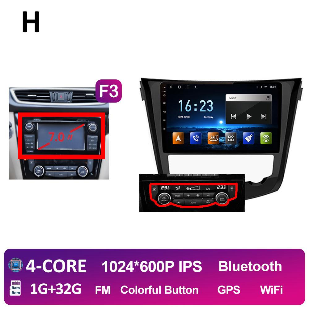 

Для Nissan Qashqai J11 Nissan X trail T32 2014 2015 2016 2017 Автомобильный мультимедийный аудиоплеер Smart System GPS Navi QLED IPS экран