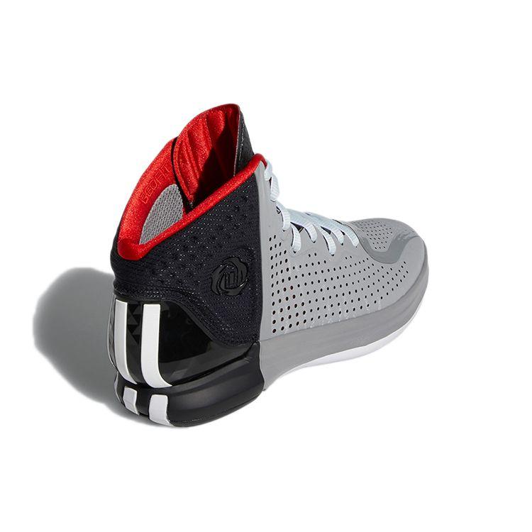 Adidas D Rose 4 Restomod The Arrival Herren Sneaker Grau Uni-Grau Core-Schwarz H67329