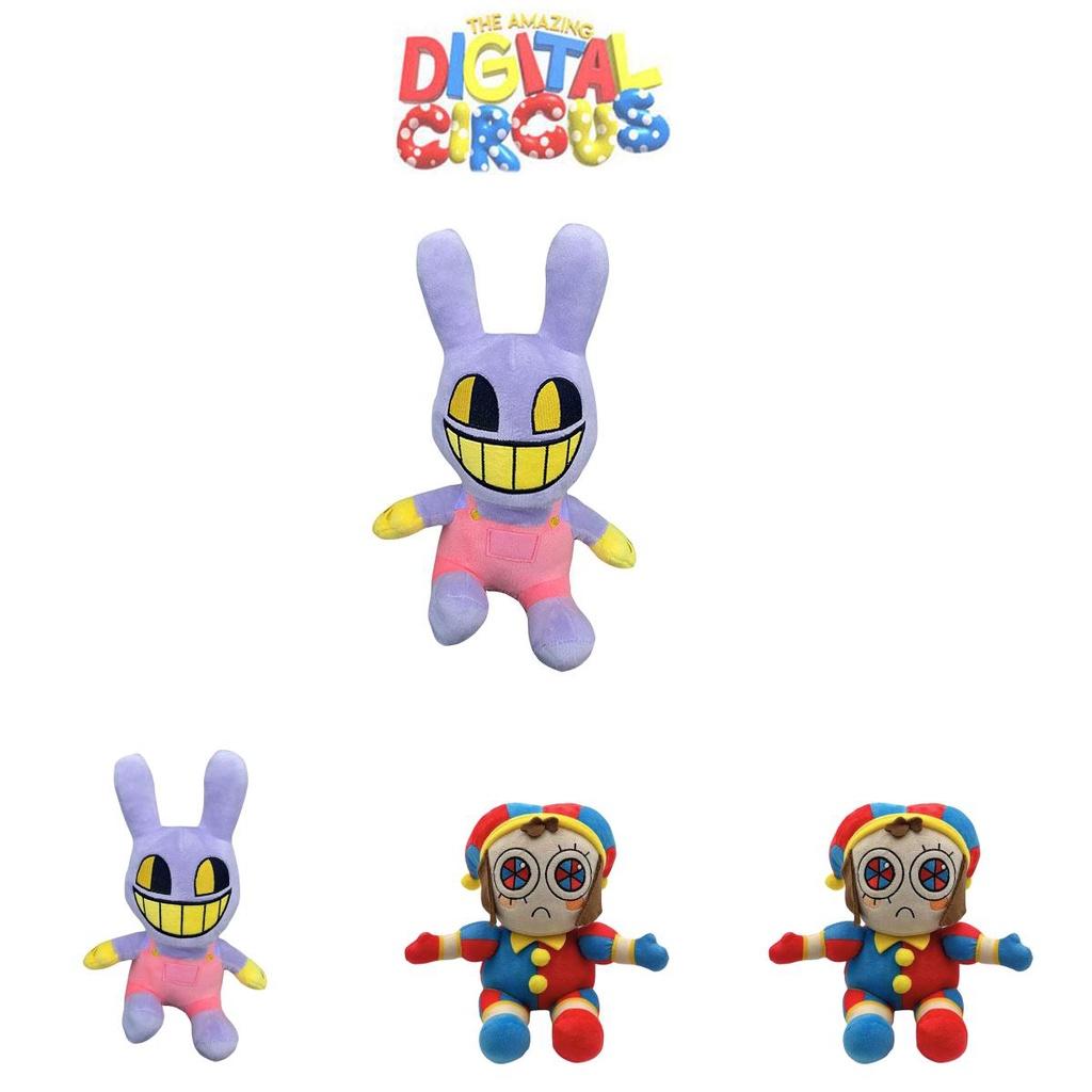The Amazing Digitalcircus Plush Toy 20cm Height Short Plush Fabric Pp Cotton Filling Perfect Children's Gift