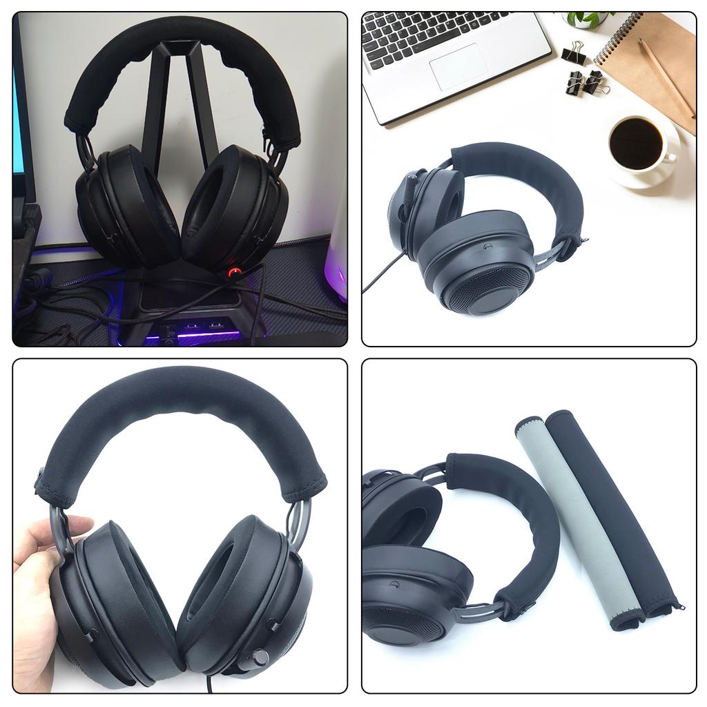 Headphone Headbeam Cushions Pad Cover Head Band Protector Cover Cushions Protector Pad for 7.1