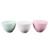 Four-Piece Clover Mixing Bowl Set: Silicone Mask Bowl & Beauty Salon Tool Kit.