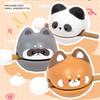 Wooden Fish Small Wooden Fish Panda Percussion Instrument Wooden Carving Ornaments  Kindergarten