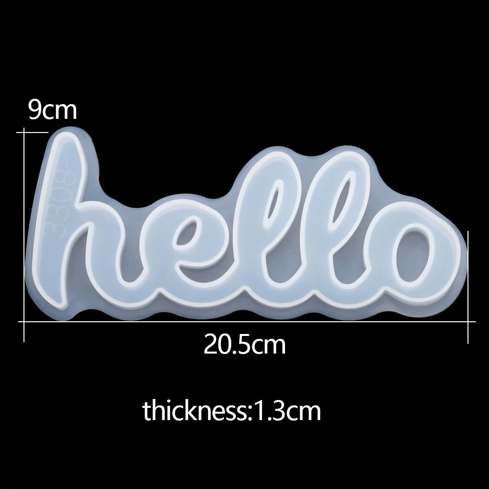 Home Love Silicone Mold Letters Epoxy Resin Mould for DIY Resin Crafts Casting Molds Home Decoration Jewelry Making Tool