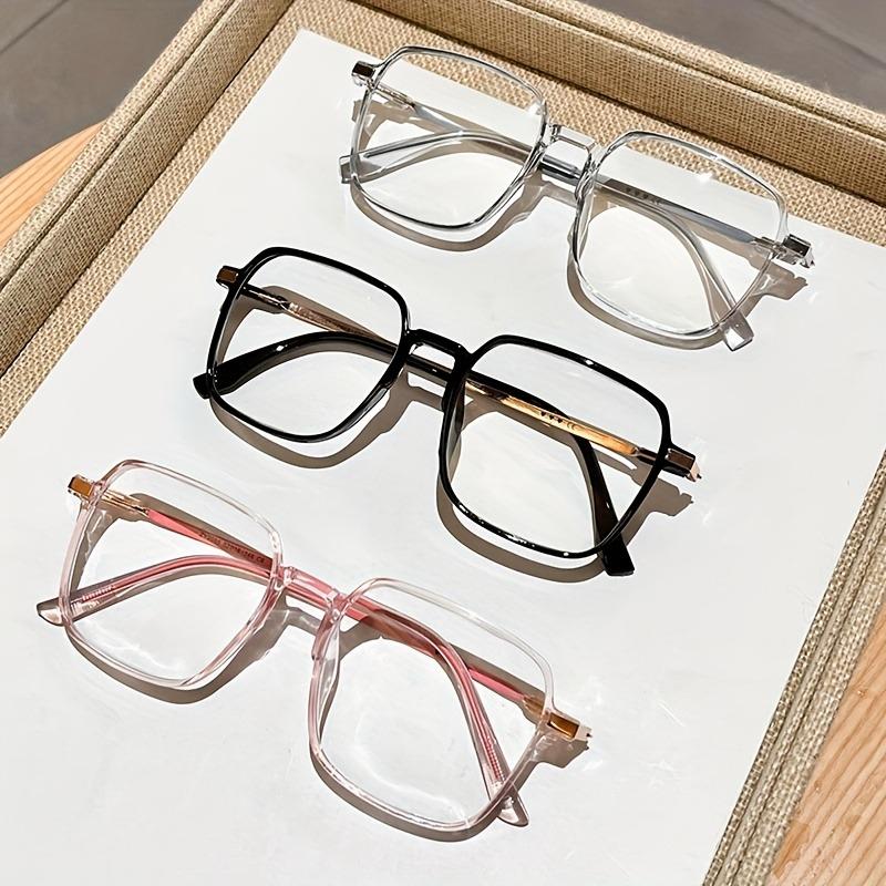 

Набор из 3 пар оверсайз очков для чтения, подходящих для мужчин и женщин, с большим дизайном, блокирующим синий свет 4.0