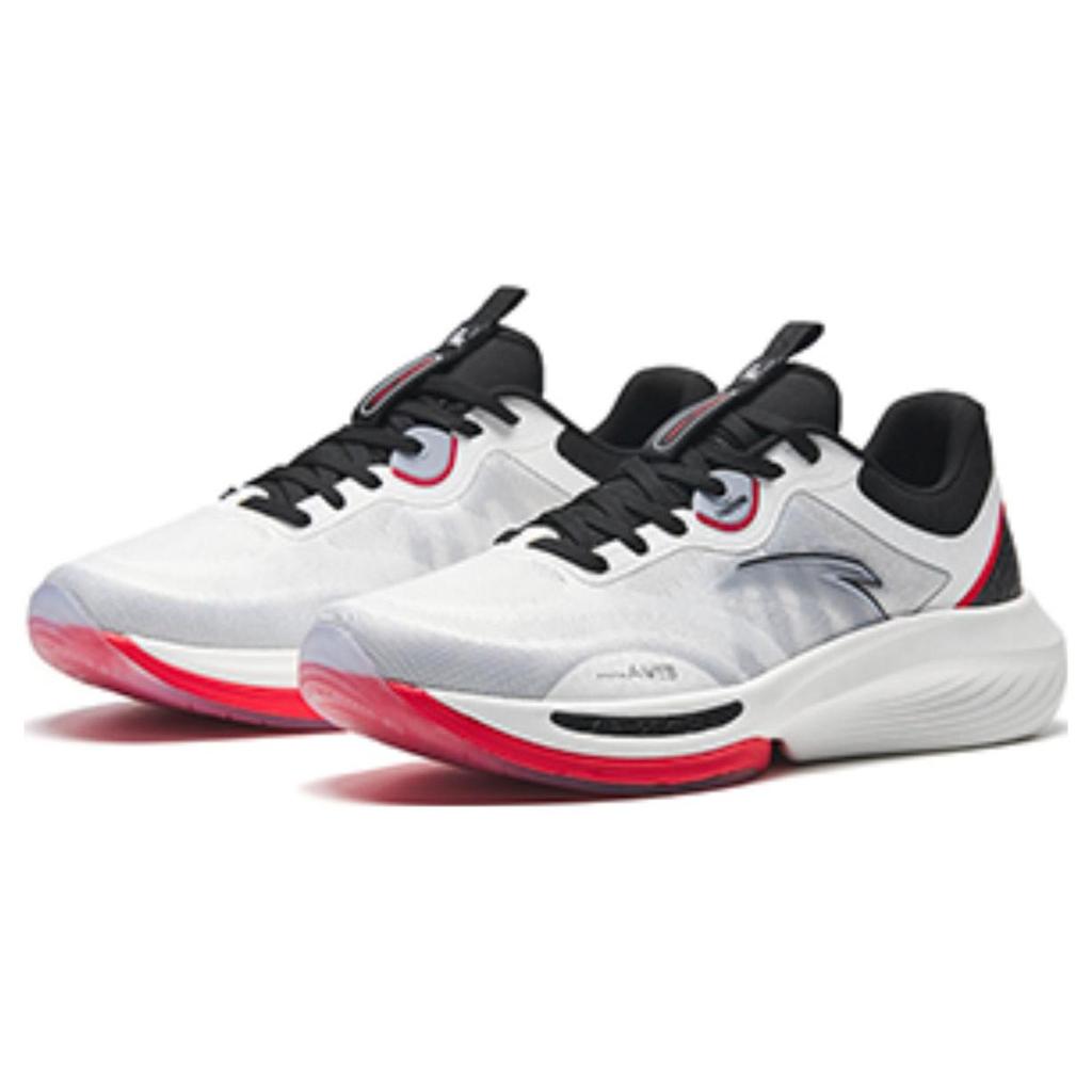 Anta Training Series Flexible Arc Non-Slip Durable Low-Top Training Shoes Men Sneakers White Black Red 112337790-2