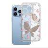 Beautiful Butterfly Phone Case 16 14 Promax Space Case 15 Pro Phone Case Transparent 13 12 Trendy 11 Xs Xr 7 8 Plus Female Case