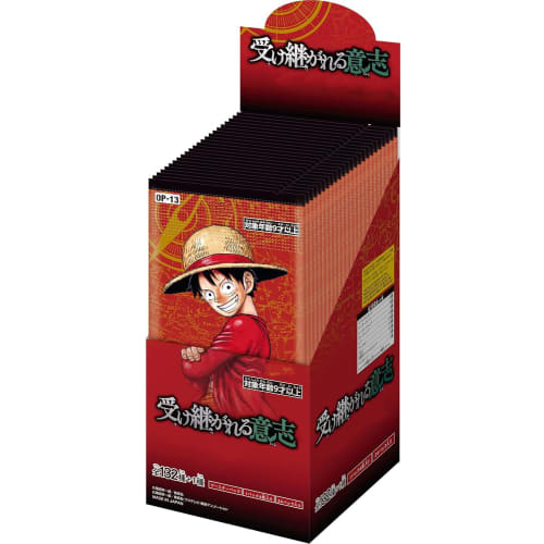 

[Unopened Box] ONE PIECE Card Game Booster Pack Inherited Will OP-13 [Purchase 12 Boxes to Receive an Unopened Carton]