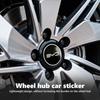 For BYD 4Pcs 56MM Car Wheel Center Hub Caps Logo Sticker Qin Pro Tang F3 E6 Atto 3 Yuan Plus Song Max G3 I3 Ea1