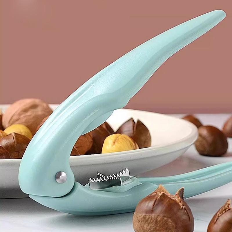 Chestnut Peeler Machine Stainless Steel Chestnut Opening Machine Nut Cracker Sheller Walnut Pliers Kitchen Gadgets