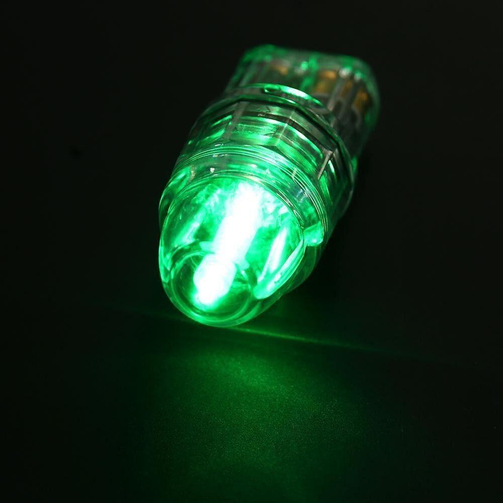 Waterproof LED Fish Attracting Indicator LED Flashing Night Fishing Lamp Light Bait  Underwater