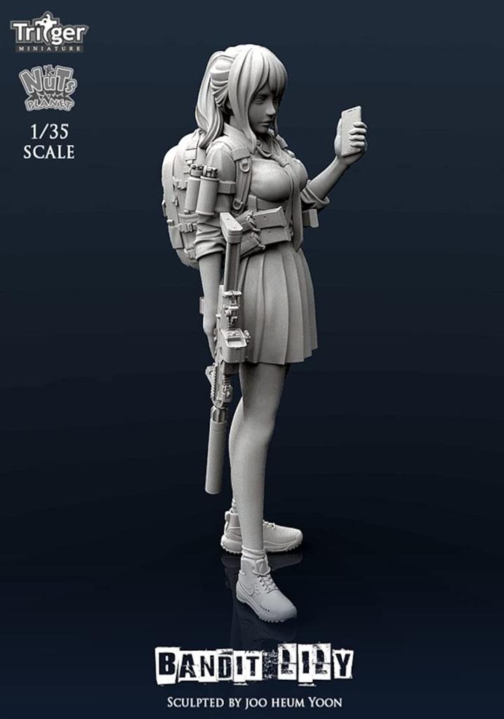 Nuts Planet 1/35 Bandit Lily: A Young Target-Catcher Resin Kit T35037