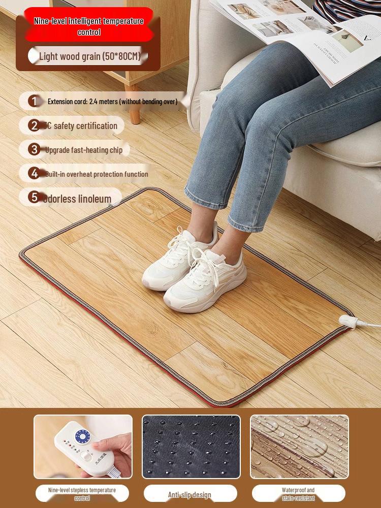 Elektrische Fußheizmatte: Büro-Heizmatte für Damen