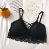 Korean Lace Front Strapless Tube Top Bra - Sexy, Wireless, and Supportive for Students