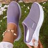 Women's Casual Fly Woven Breathable Flat Slippers with Toe Caps
