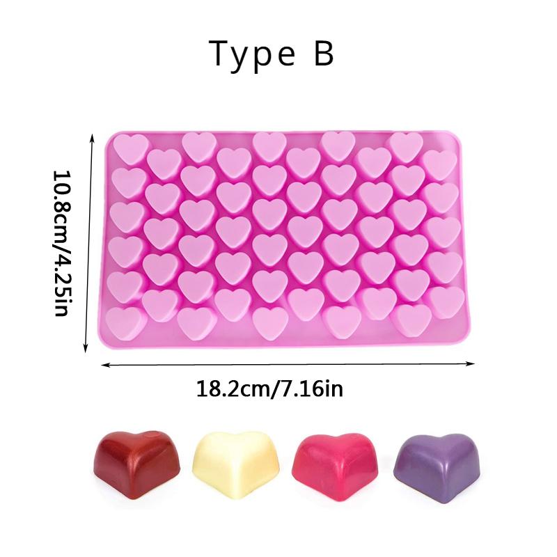 

Силиконовая форма для выпечки на 6 ячеек в виде бриллиантового сердца, антипригарная, форма для шоколадных бомб на День святого Валентина, форма для конфет, мыльница в форме сердца