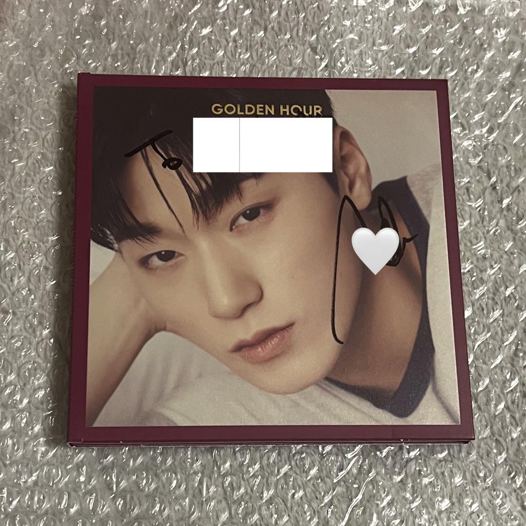 

[USED] ATEEZ GOLDEN HOUR San Yonton autographed digipak