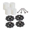 3Dsway 3D Printer Part M3 M4 Hotbed Nut Spring Screw Leveling Kit Heated Bed Platform Level Spring Accessories For Cr10 Ender 3