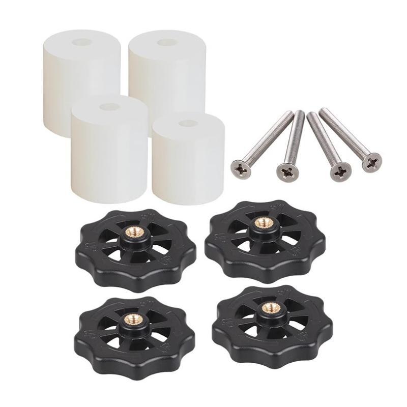 3Dsway 3D Printer Part M3 M4 Hotbed Nut Spring Screw Leveling Kit Heated Bed Platform Level Spring Accessories For Cr10 Ender 3