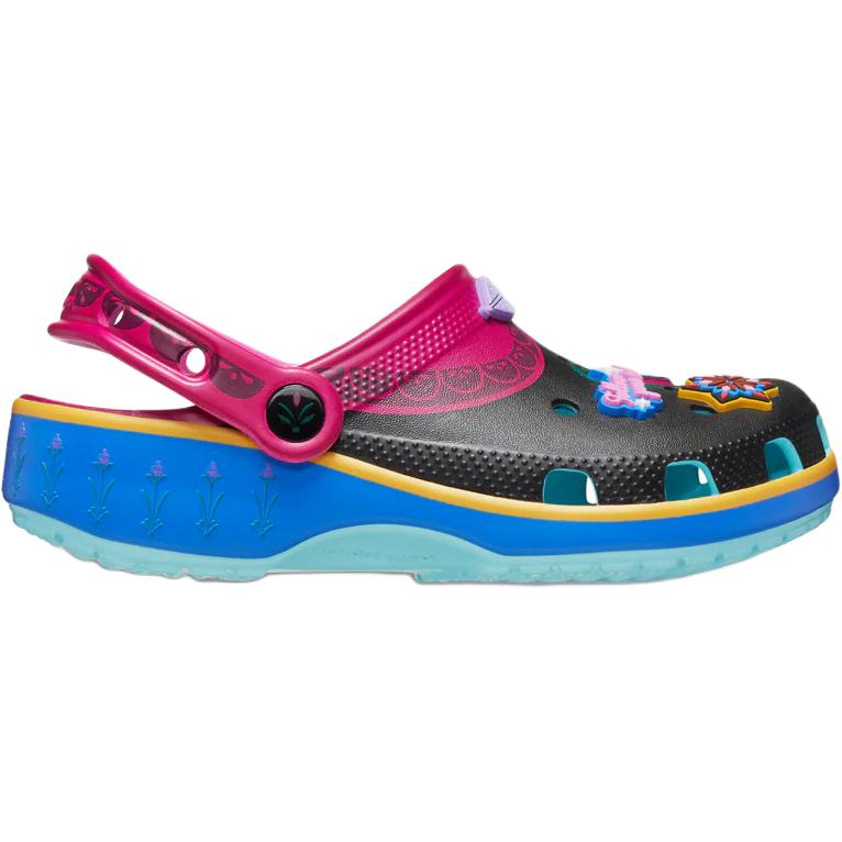 Crocs Classic Clog Fashionable Comfortable Non-Slip Durable Low-Top Sandals Kids Sandals Blue Black Purple 210505-90H