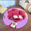 Jelly Jamm Printed Round Rug Carpet Chair Rug Area Rug Entryway Doormats,for Office Chair Living Room Bedroom Kitchen Room.