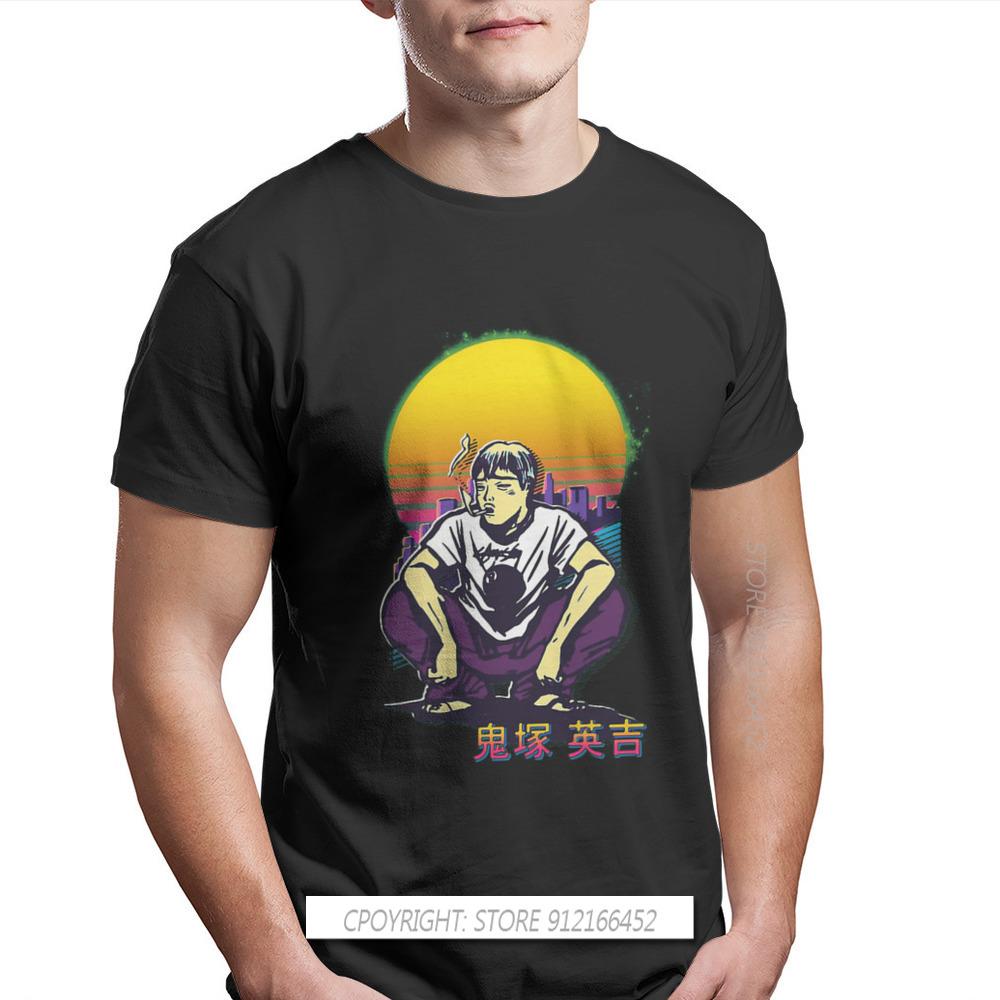Great Teacher Onizuka Gto Eikichi Azusa Unisexga Unisexs Tshirt Retrowave Distinctive Adult T Shirt Harajuku Streetwear Hipster