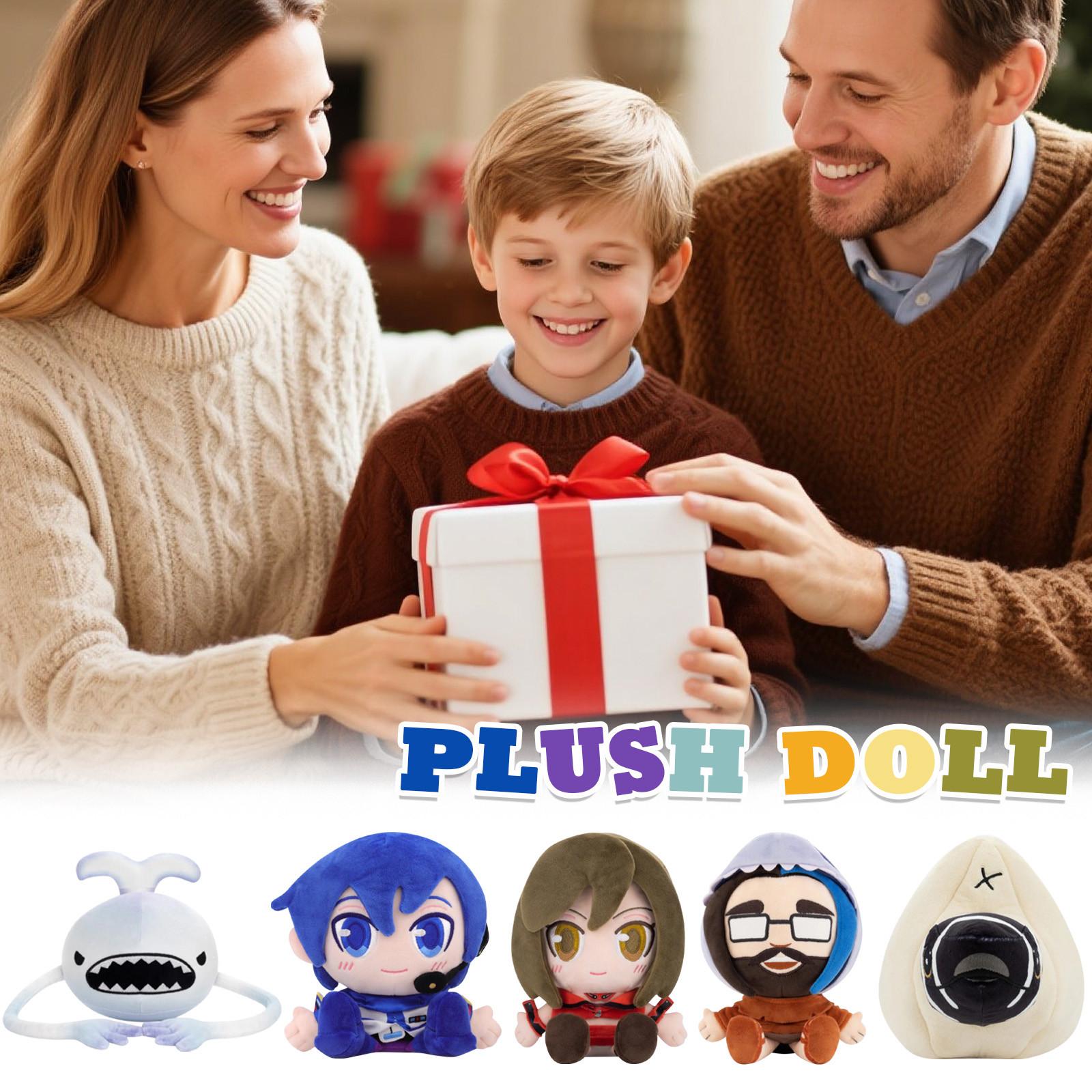 

Плюшевая кукла, игрушка в подарок, мультяшный стиль, детская тряпичная кукла, детская подарочная подушка One Size