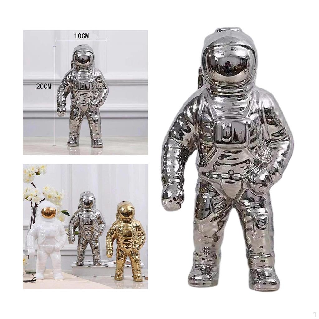 Figur Skulptur Astronaut Kosmonaut Statue Kunst
