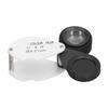35X Magnifying Glass with Filter Lens Pocket Folding Magnifier for Laboratory Jewelry Identification