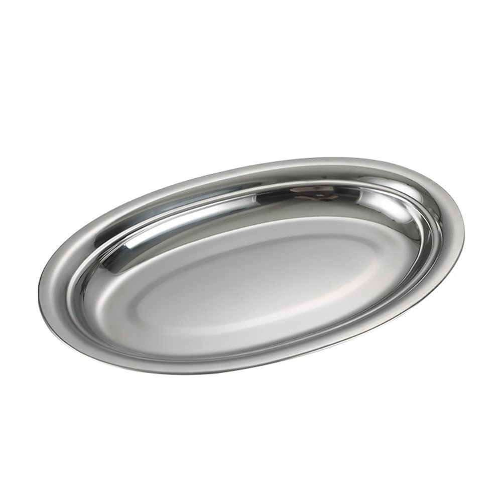 Large Capacity Steamed Fish Dish 304 Stainless Steel Baking Tray  for Cooking Serving