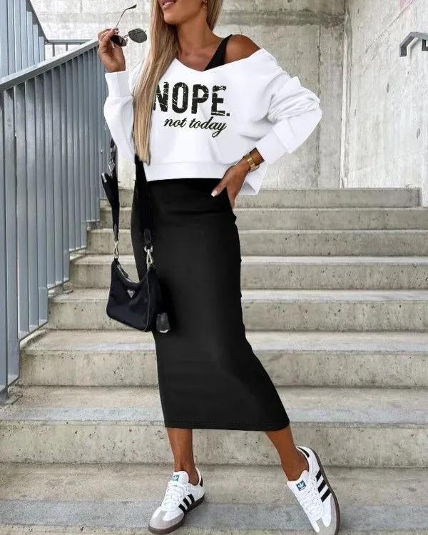 Solid Color Fashion Hooded Sweatshirt Jacket Casual Pants Sweatpants Suit