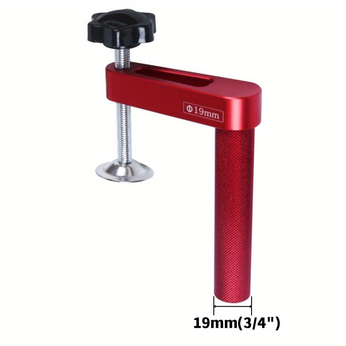 

19mm / 20mm 1pc/2pcs Dog Hole Clamp Woodworking Bench Stop Bench Dog Clamp Aluminum Alloy Desktop Fixed Clip - Hold Down Clamps