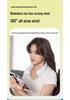 Portable Neck-Hanging Bladeless Fan with USB Charging, 3-Speed Silent Operation for Office, Outdoor, and Sports Use