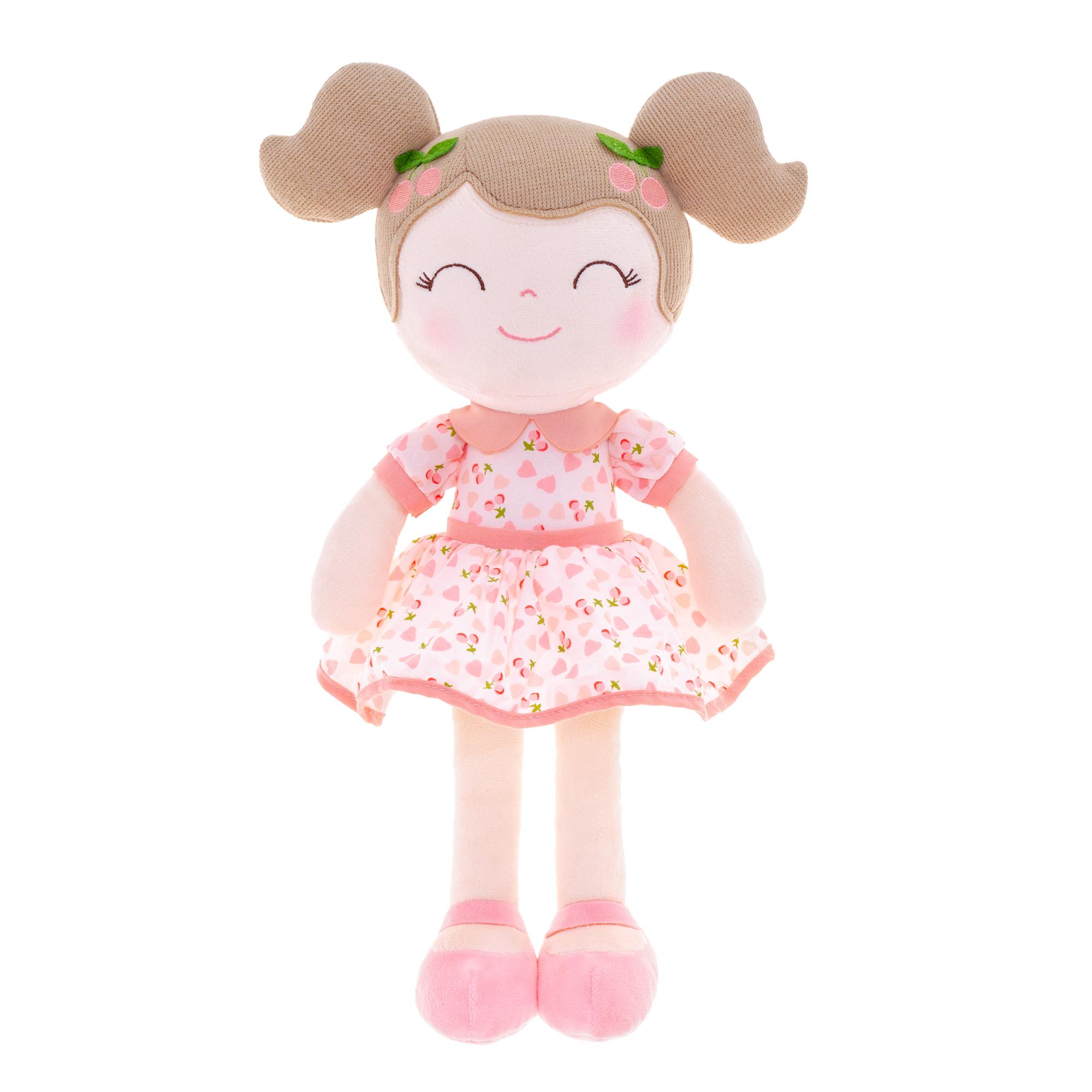 

Мягкие игрушки Вишневая девочка Плюшевая кукла Подарки для девочек Тканевые куклы Идеи рождественских подарков Подарки на день рождения Кукла Розовая вишня розовый