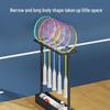 Large Capacity Racket Display Rack for Badminton & Tennis - School & Fitness Equipment Storage Basket